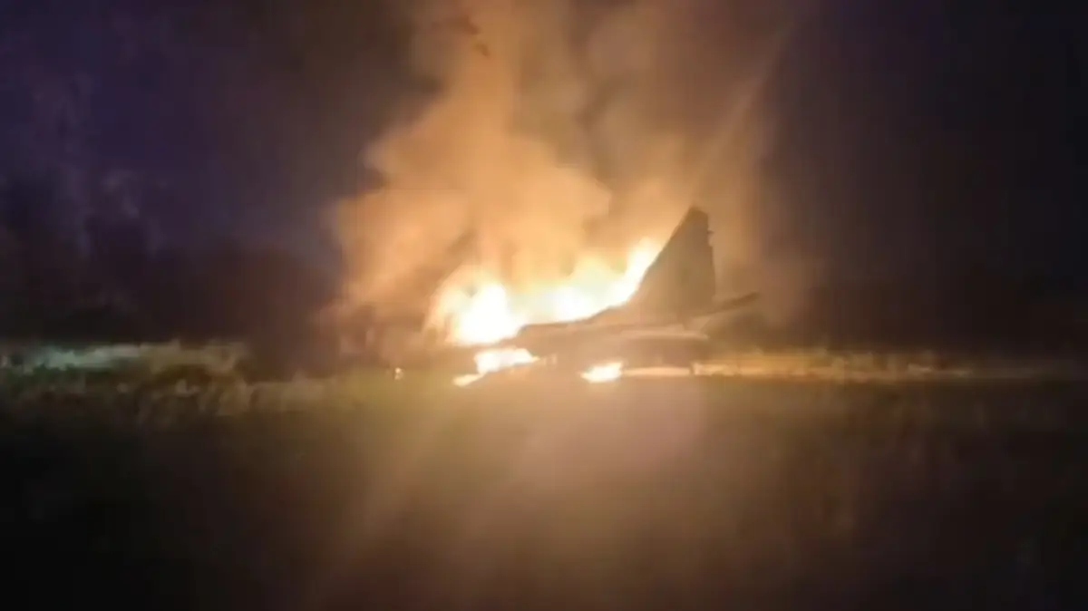 ರಾಜಸ್ತಾನದಲ್ಲಿ MiG-29 ಯುದ್ದ ವಿಮಾನ ಪತನ, ಪೈಲಟ್ ಅಪಾಯದಿಂದ ಪಾರು!